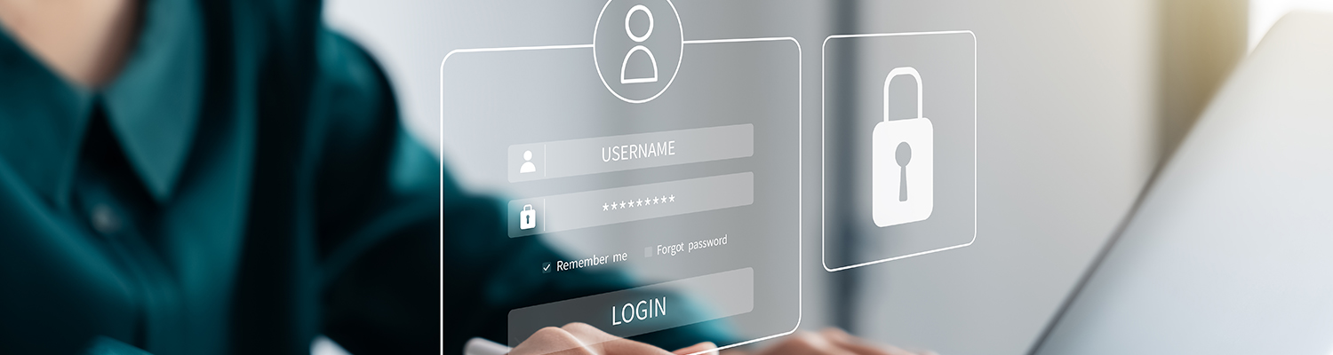 privacy login screen